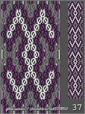 схемы плетения фенечек, 20 ниток