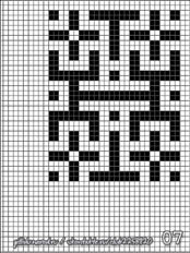 схемы плетения фенечек, геометрический узор